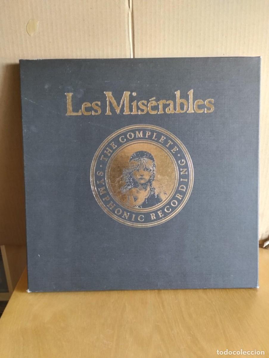 Discos de vinilo: LES MISERABLES ---- THE COMPLETE SYMPHONIC RECORDINGS - 4 LP BOX - Foto 1
