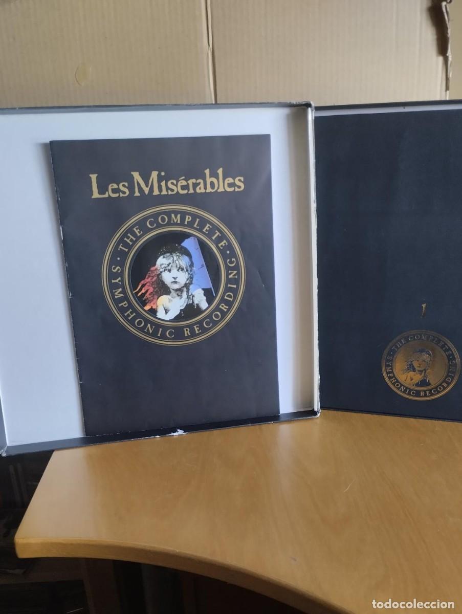 Discos de vinilo: LES MISERABLES ---- THE COMPLETE SYMPHONIC RECORDINGS - 4 LP BOX - Foto 3