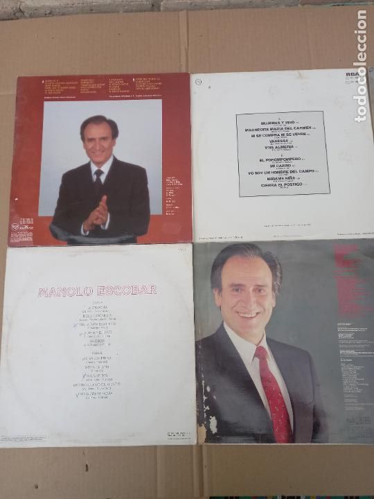 Discos de vinilo: LOTE DE 6 LP`S DE MANOLO ESCOBAR. - Foto 2