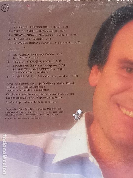 Discos de vinilo: LOTE DE 6 LP`S DE MANOLO ESCOBAR. - Foto 4