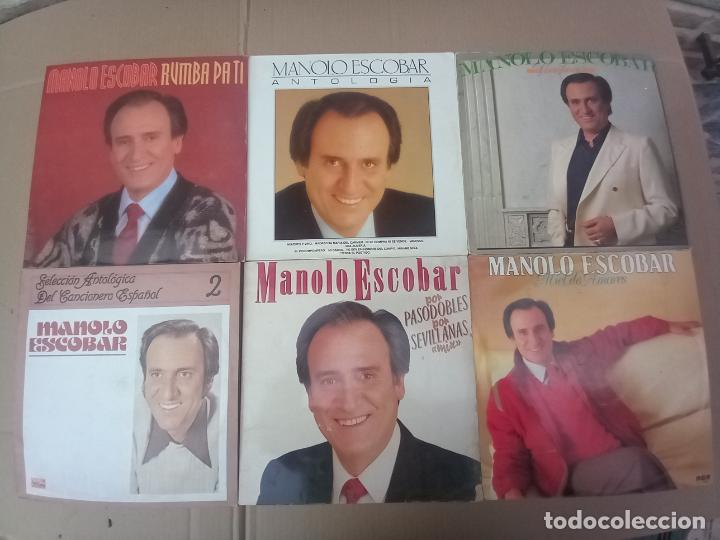 Discos de vinilo: LOTE DE 6 LP`S DE MANOLO ESCOBAR. - Foto 1