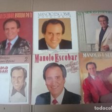 Discos de vinilo: LOTE DE 6 LP`S DE MANOLO ESCOBAR.