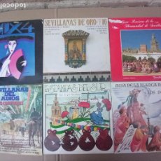 Discos de vinilo: 2 ) LOTE DE 6 LP`S DE SEVILLANAS.