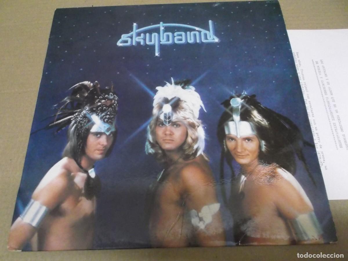 Disques de vinyle: SKYBAND (LP) SKYBAND 1975 A&Ntilde;O 1975 - EDICION PROMOCIONAL + HOJA PROMOCIONAL