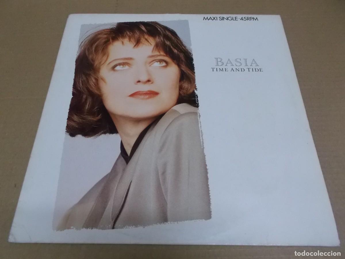 Discos de vinilo: BASIA (MAXI) TIME AND TIDE (4 TRACKS) A&Ntilde;O 1987 - Foto 1