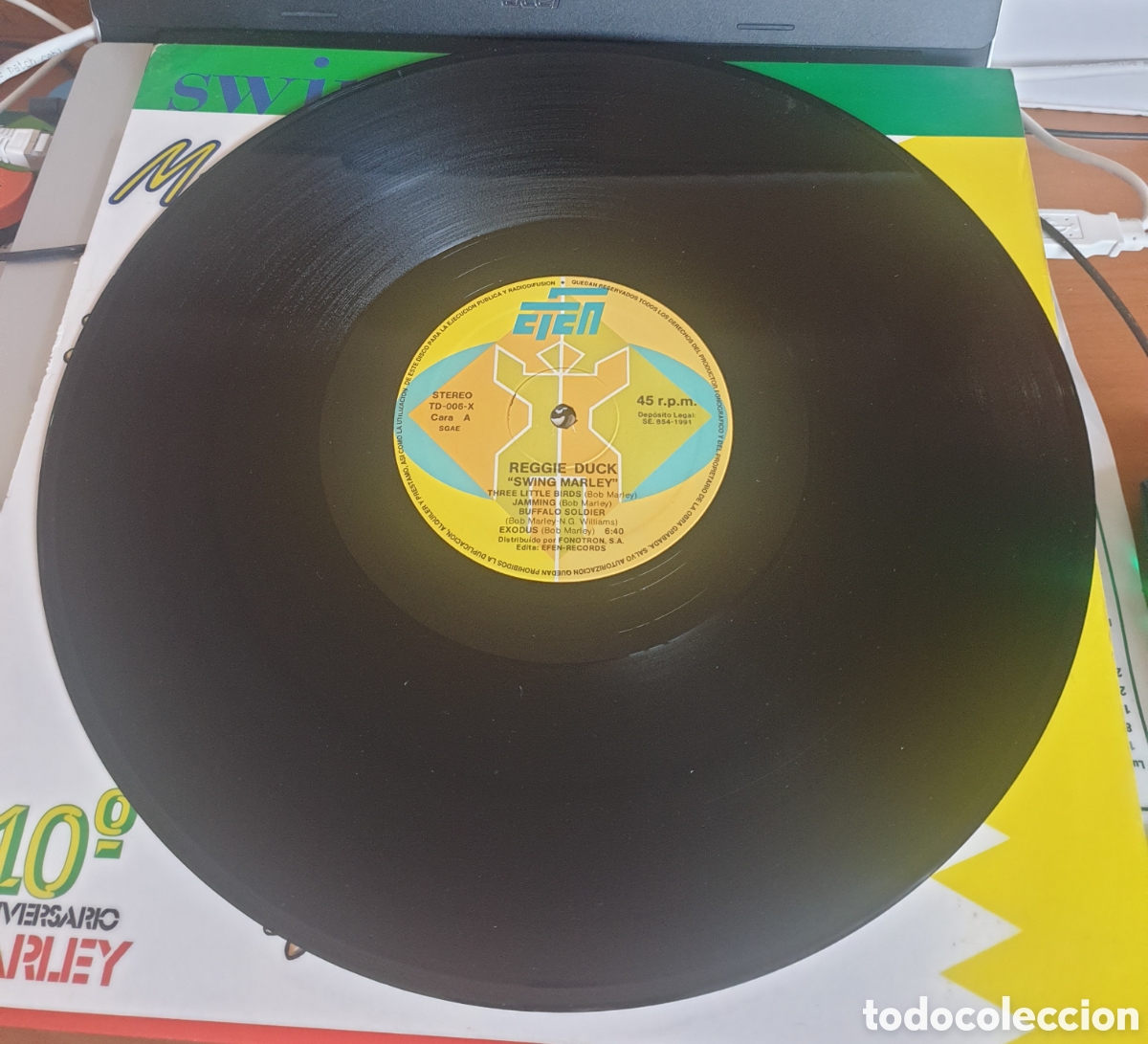 Discos de vinilo: Reggie Duck - swing marley - Foto 2