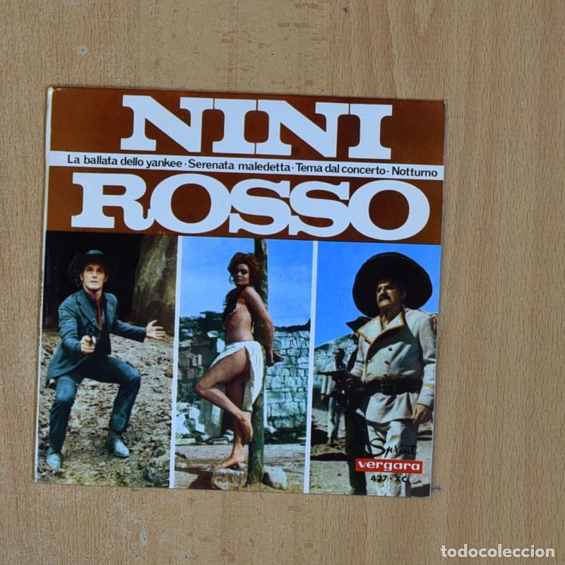 Discos de vinilo: NINI ROSSO - LA BATALLA DELLO YANKEE + 3 - EP - Foto 1