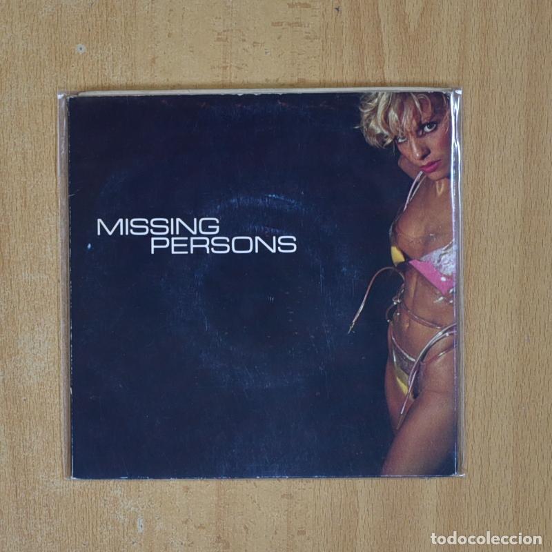 Discos de vinilo: MISSING PERSONS - MISSING PERSONS - SINGLE - Foto 1