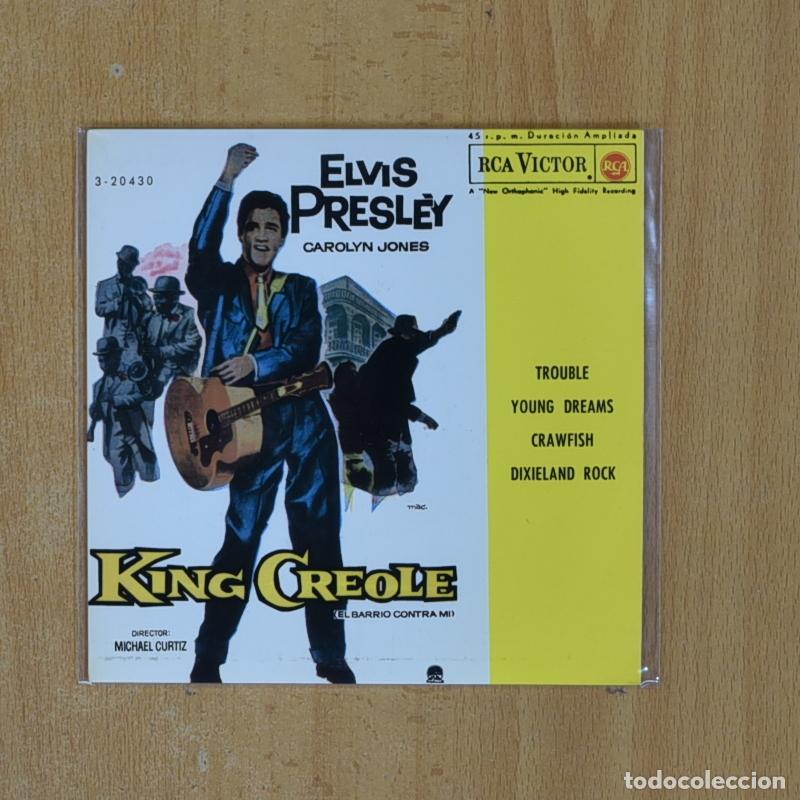 Discos de vinilo: ELVIS PRESLEY - KING CREOLE - EP - Foto 1