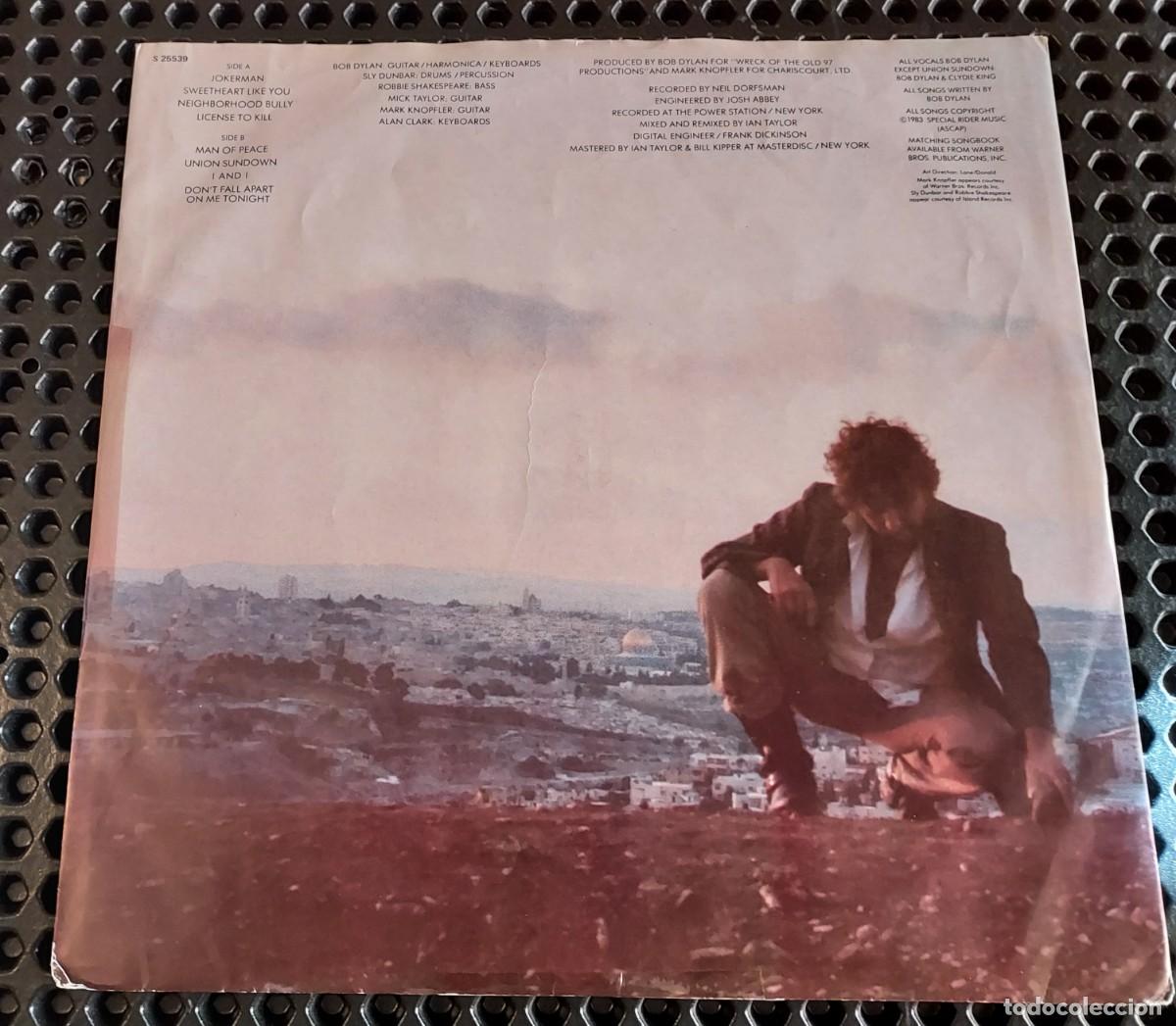 Discos de vinilo: BOB DYLAN - INFIDELS - LP PROMO LABEL BLANCO CBS - Foto 3