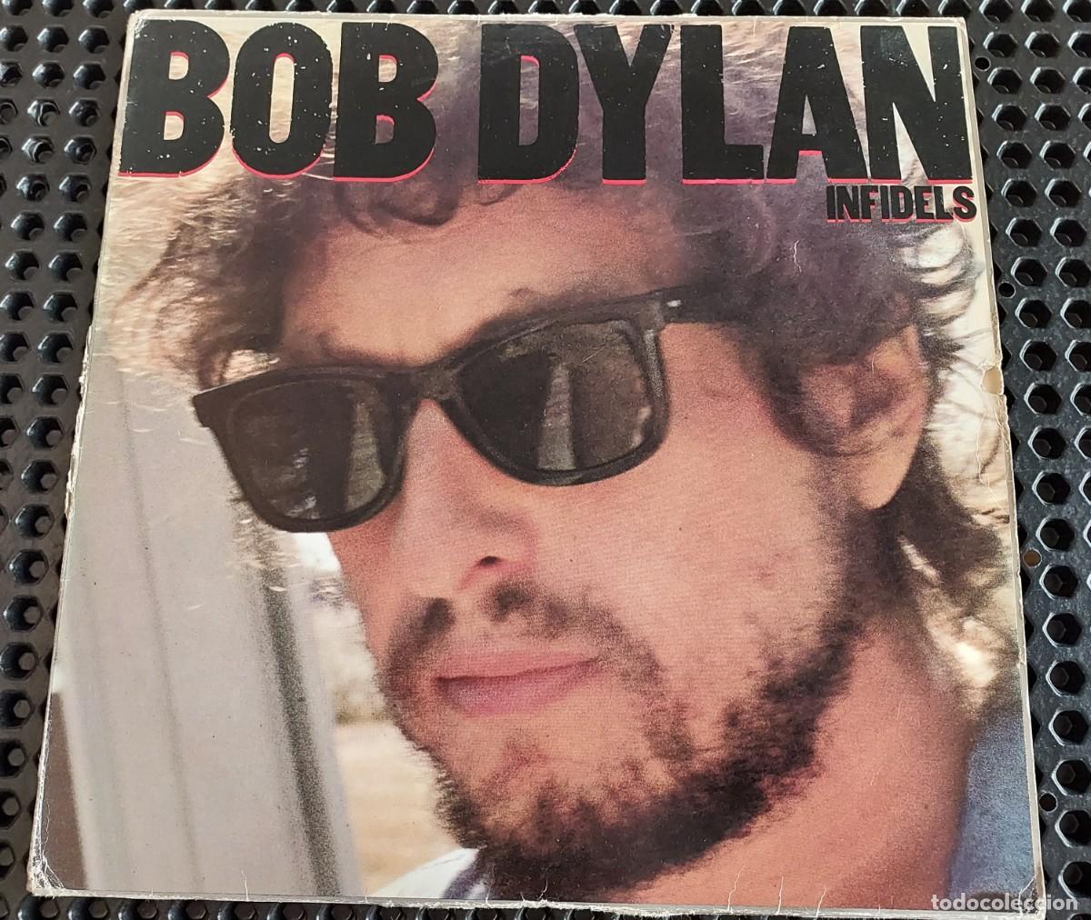 Discos de vinilo: BOB DYLAN - INFIDELS - LP PROMO LABEL BLANCO CBS - Foto 1