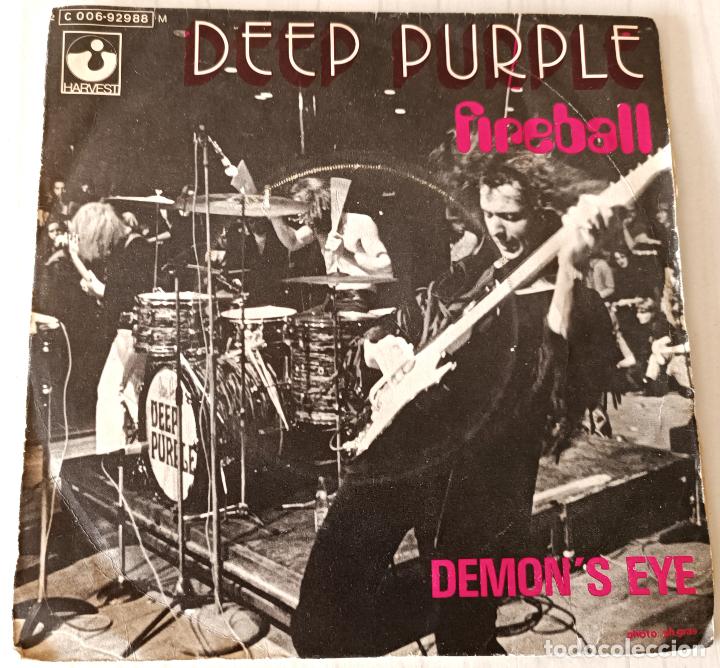 Discos de vinilo: DEEP PURPLE - FIREBALL HARVEST EDIC. FRANCESA - 1971 - Foto 1
