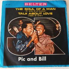 Discos de vinilo: PIC AND BILL - THE SOUL OF A MAN BELTER - 1970