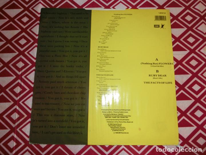 Discos de vinilo: TALKING HEADS - (NOTHING BUT) FLOWERS - Foto 2
