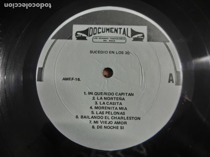 Discos de vinilo: RECOPILATORIO &ndash; Sucedio En Los Veinte - Foto 4