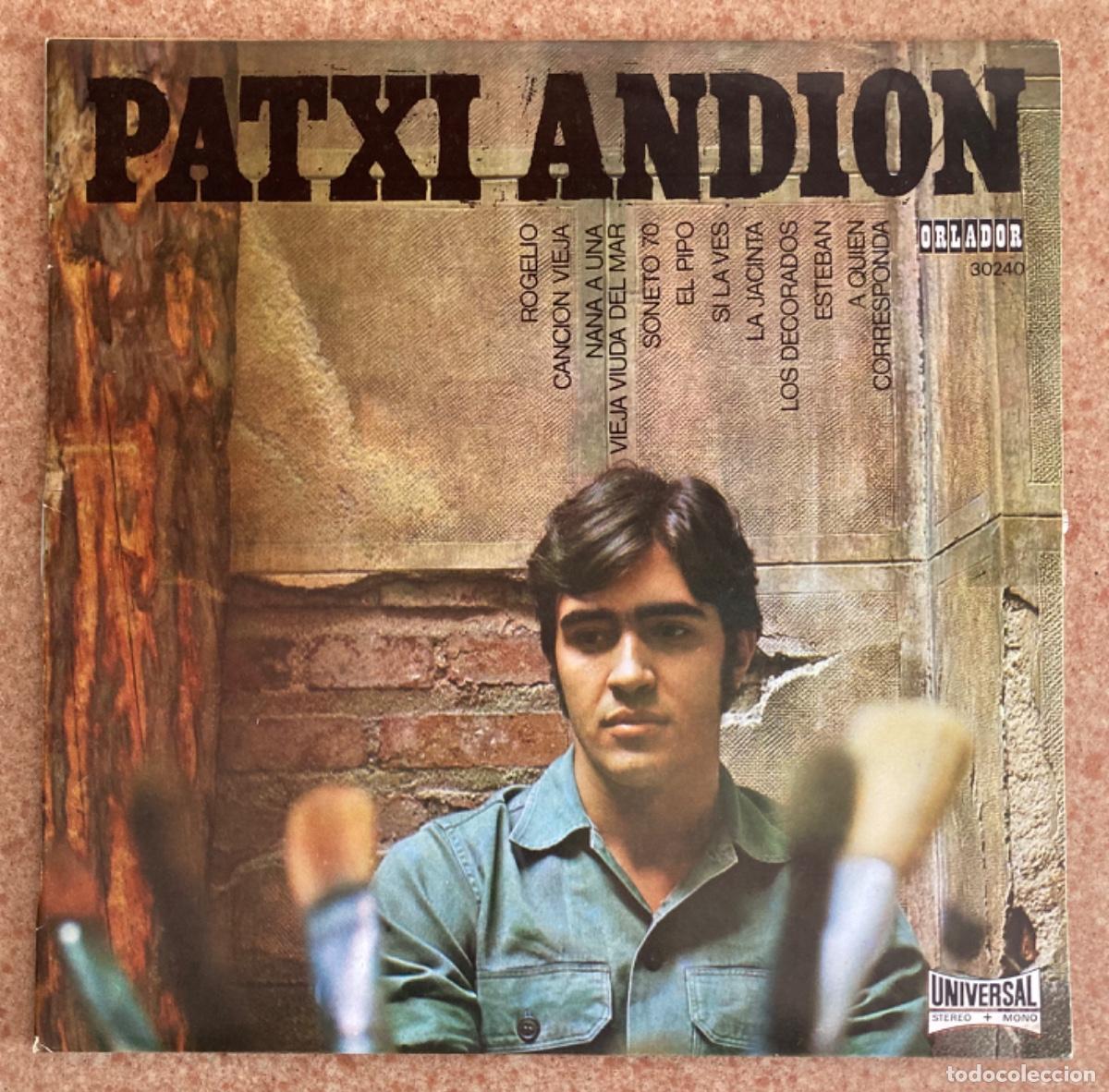 Discos de vinilo: Patxi Andion - LP 10 pulgadas - Foto 1