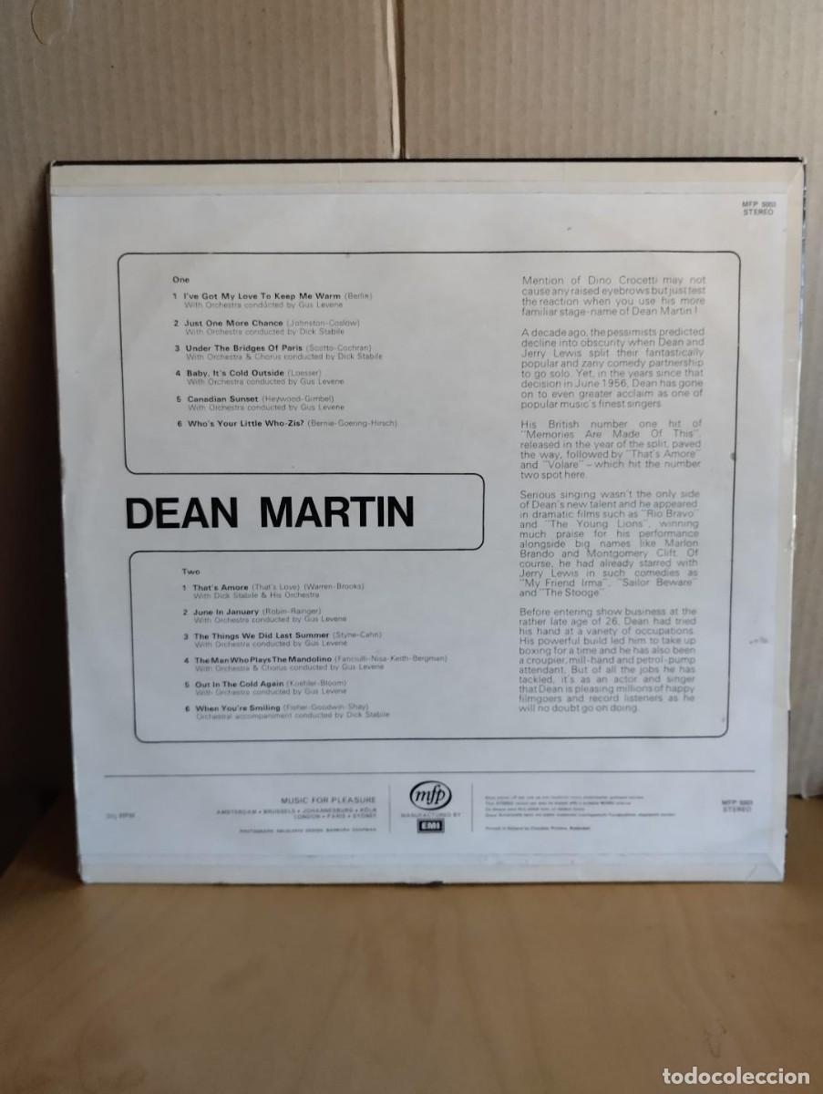 Discos de vinilo: DEAN MARTIN ---- DEAN MARTIN - Foto 2