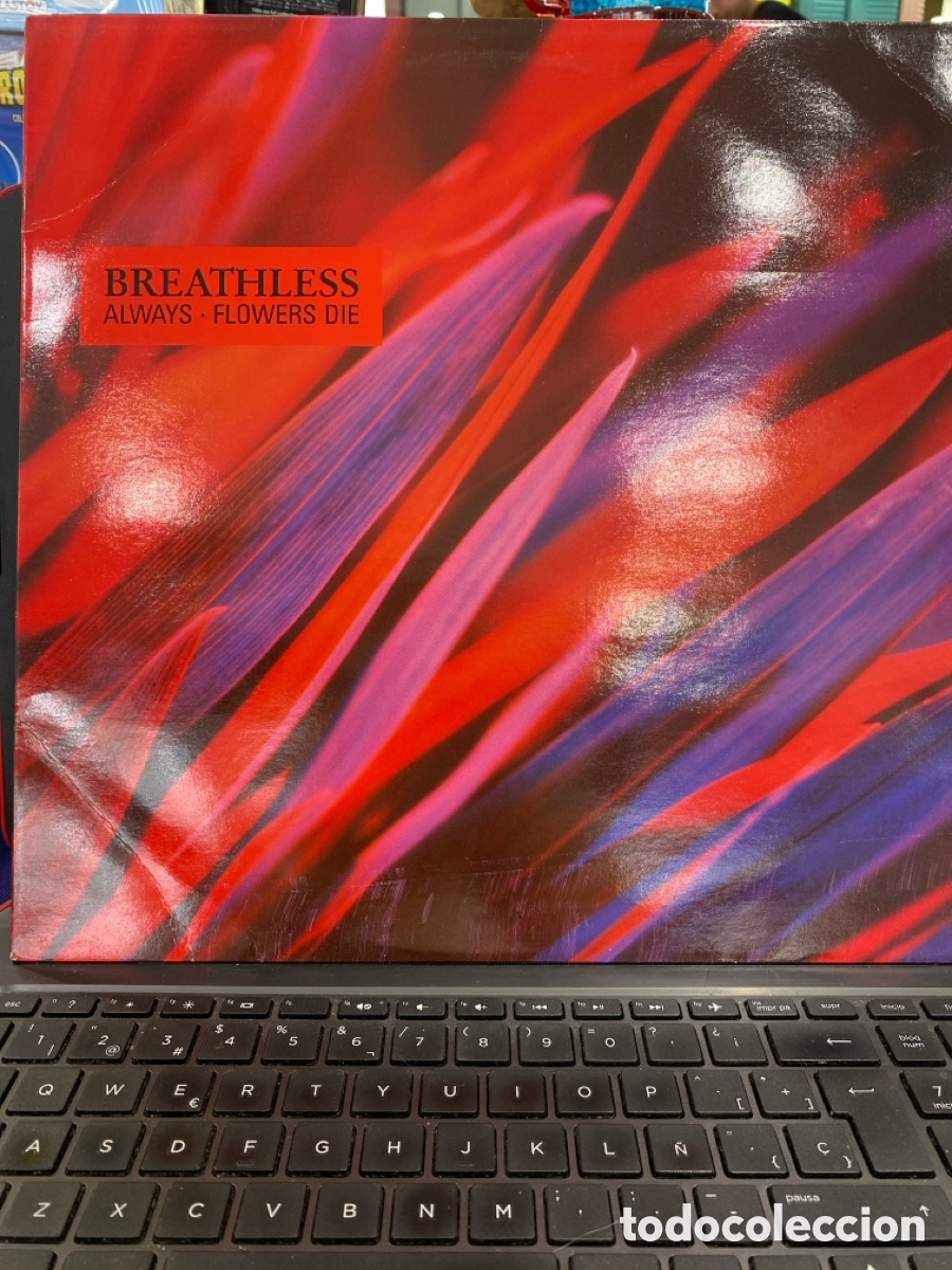 Discos de vinilo: BREATHLESS - ALWAYS FLOWERS DIE MAXI SINGLE UK - Foto 1