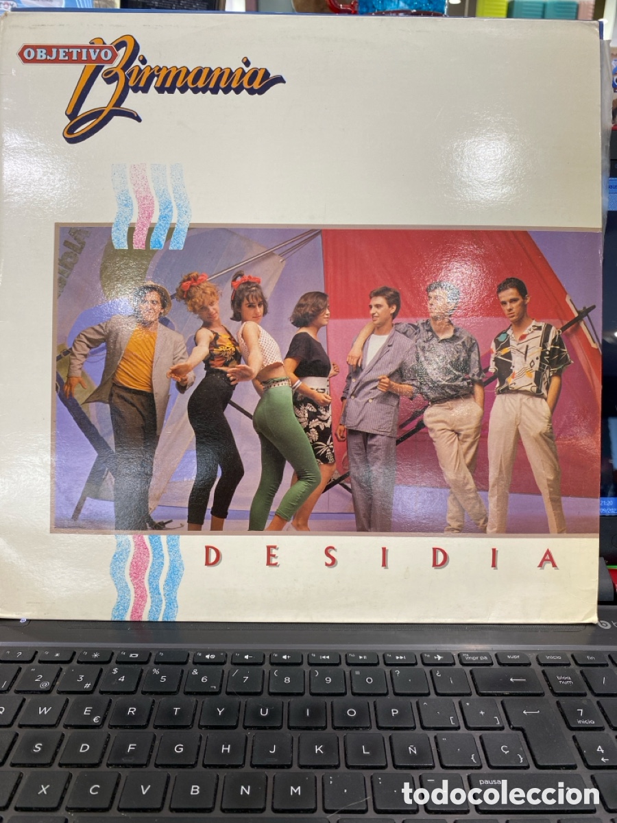 Discos de vinilo: OBJETIVO BIRMANIA - DESIDIA MAXI SINGLE 1984 - Foto 1