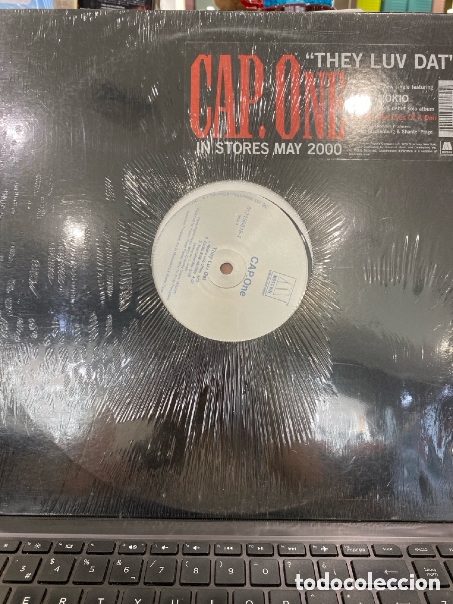 Discos de vinilo: CAP ONE - THEY LUV DAT MAXI SINGLE USA - Foto 1