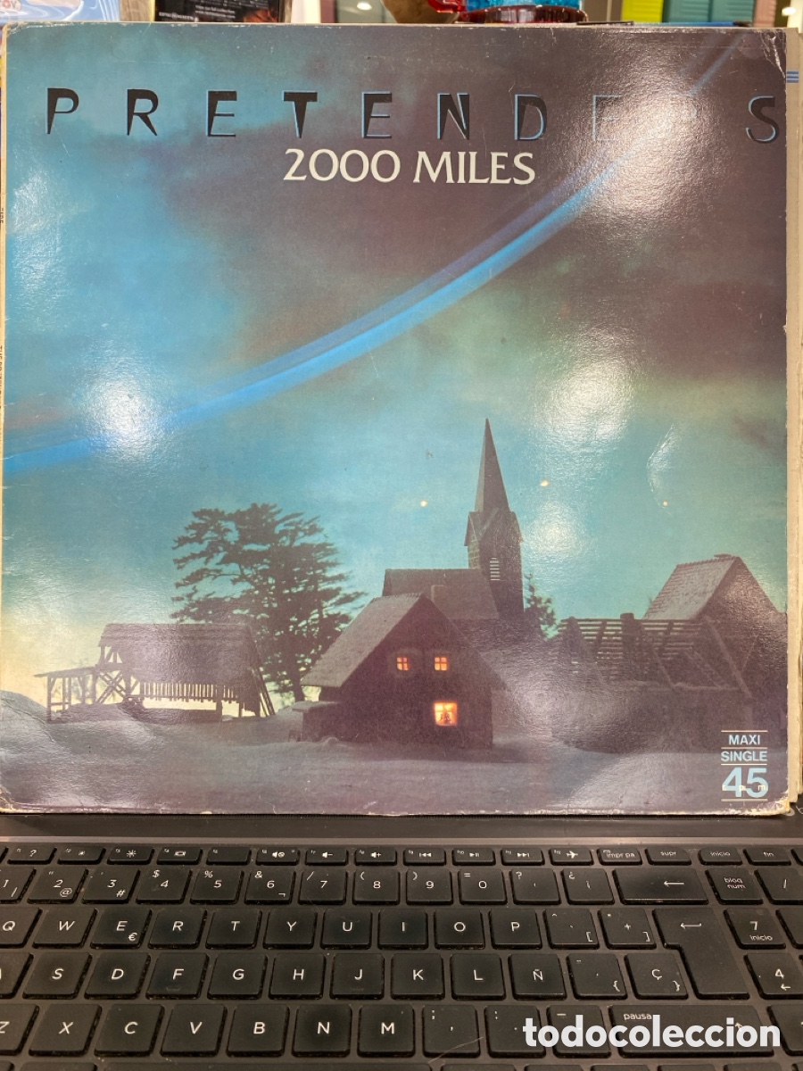 Discos de vinilo: PRETENDERS - 2000 MILES MAXI SINGLE SPAIN - Foto 1