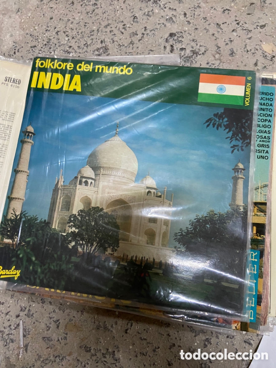 Discos de vinilo: BLAS29A Vinilo folklore del mundo INDIA - Foto 1