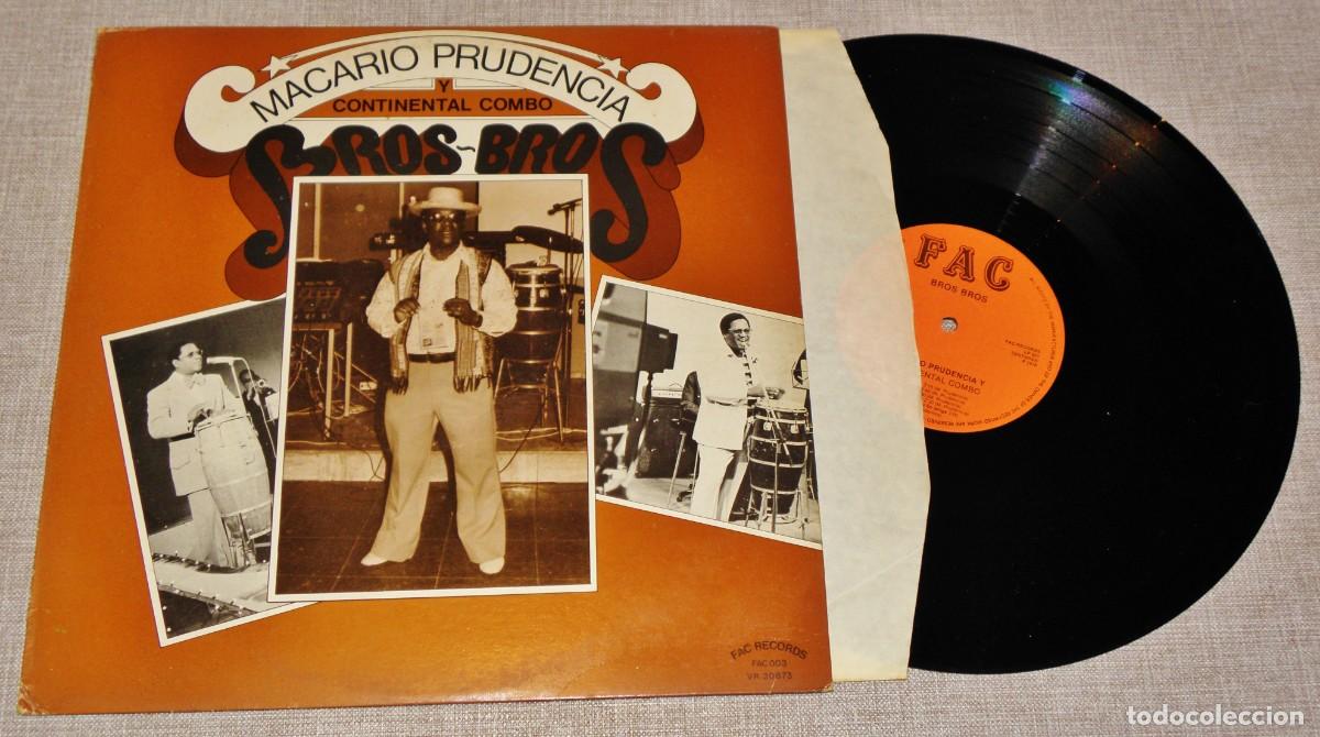 Disques de vinyle: MACARIO PRUDENCIA Y CONTINENTAL COMBO BROS BROS Vinilo - Edici&oacute;n Holland