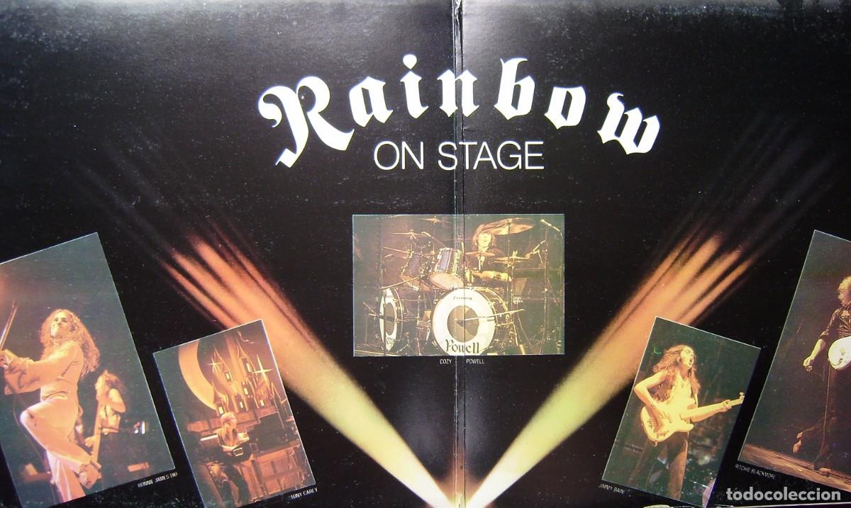 Discos de vinilo: RAINBOW.ON STAGE...DOBLE LP - Foto 3