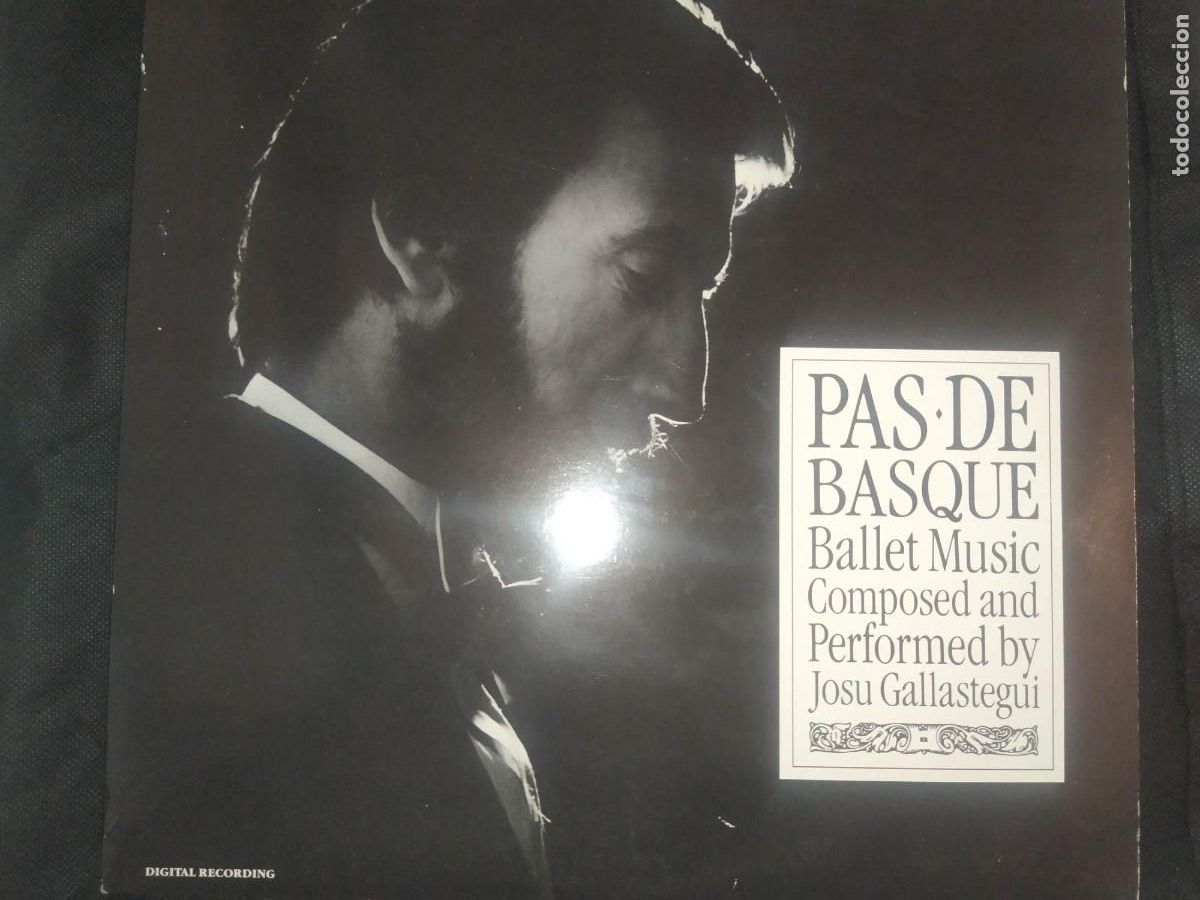 Discos de vinilo: JOSU GALLASTEGUI - Pas De Basque LP - Foto 1