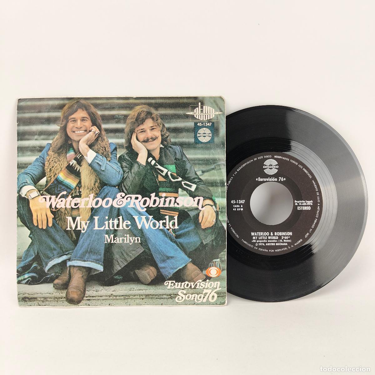 Discos de vinilo: MY LITTLE WORLD - WATERLOO & ROBINSON - 1976