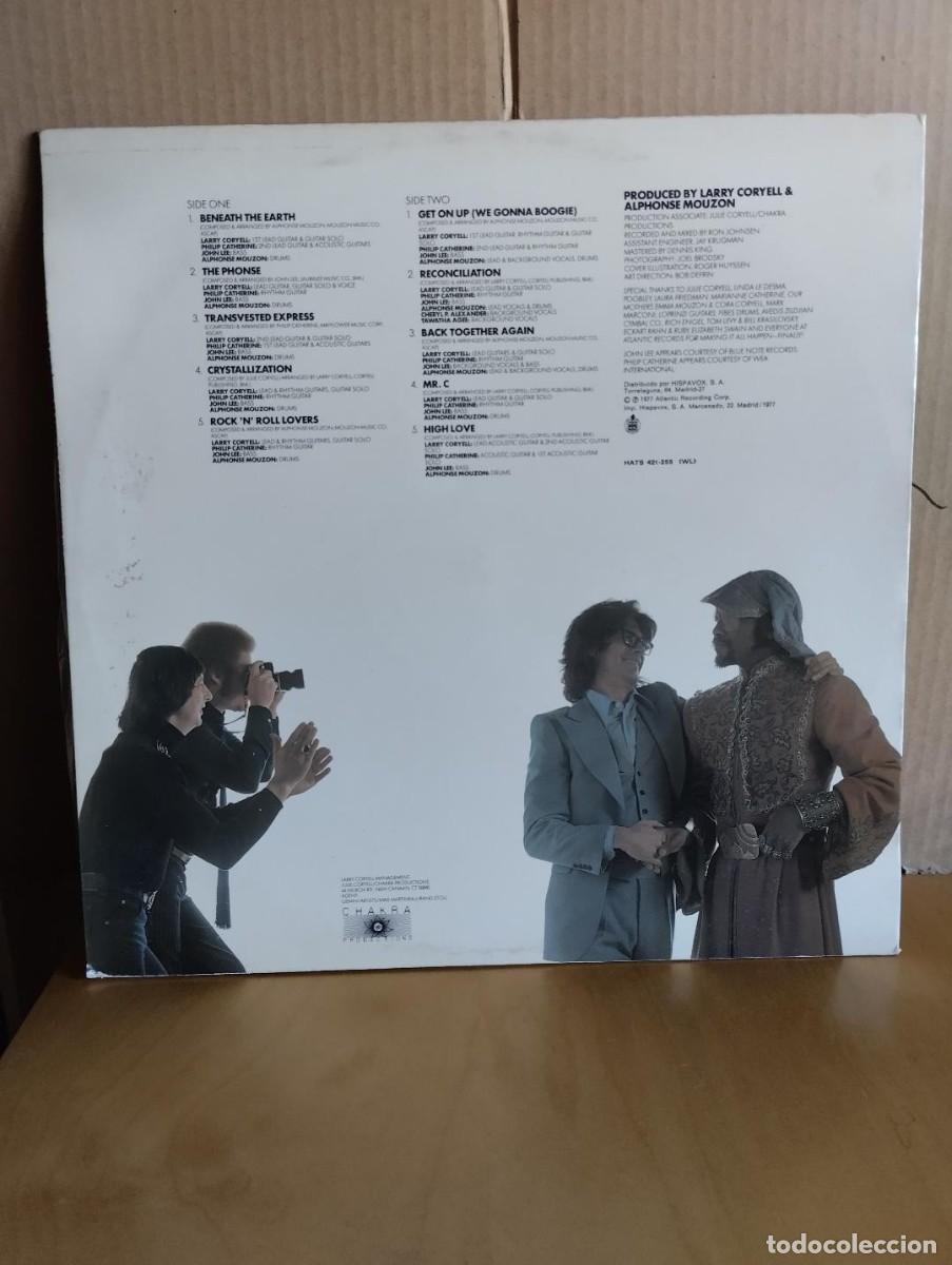 Discos de vinilo: CORYELL/MOUZON ----- BACK TOGETHER AGAIN - Foto 2