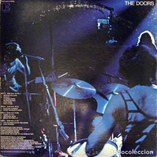 Discos de vinilo: The Doors &rdquo;Absolutely Live&rdquo;. 2XLP. - Foto 2