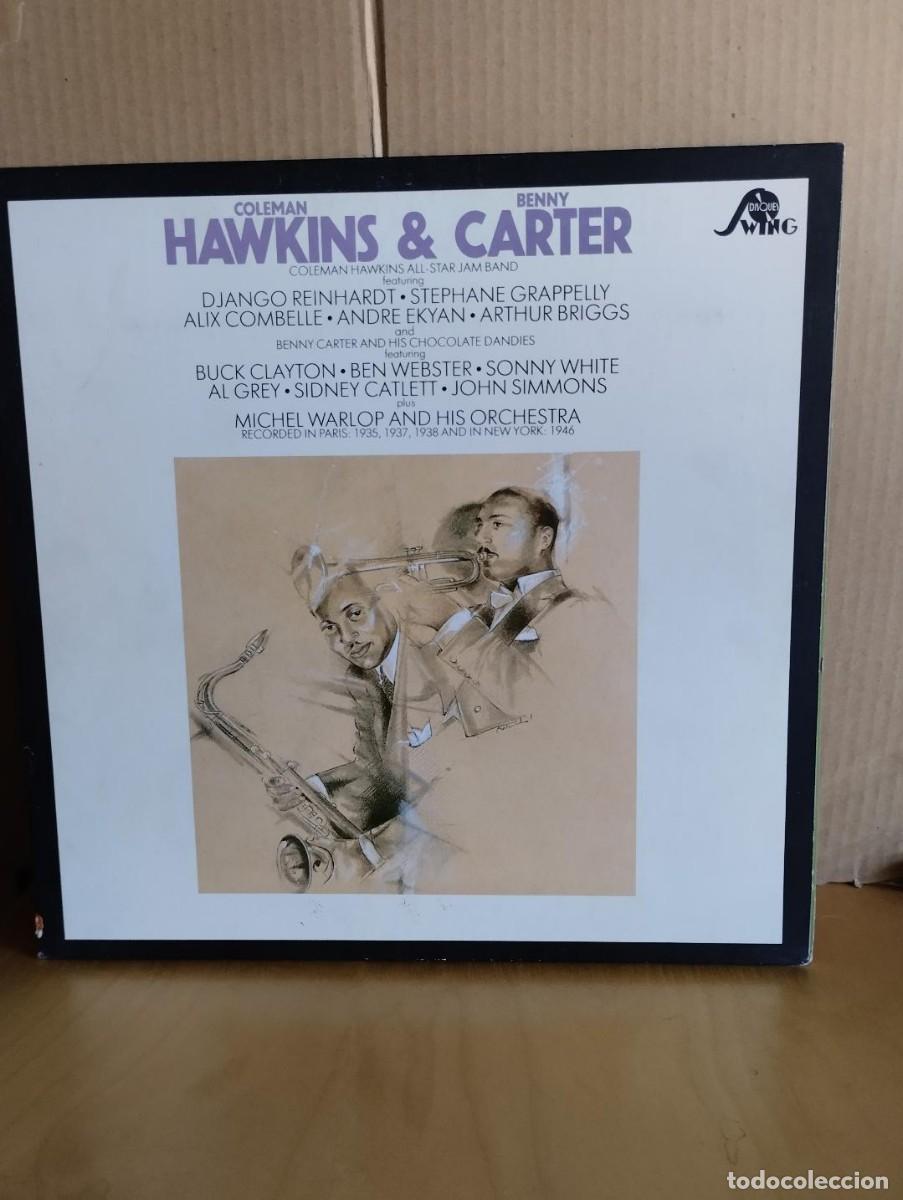 Discos de vinilo: COLEMAN HAWKINS & BENNY CARTER --- SAME - Foto 1