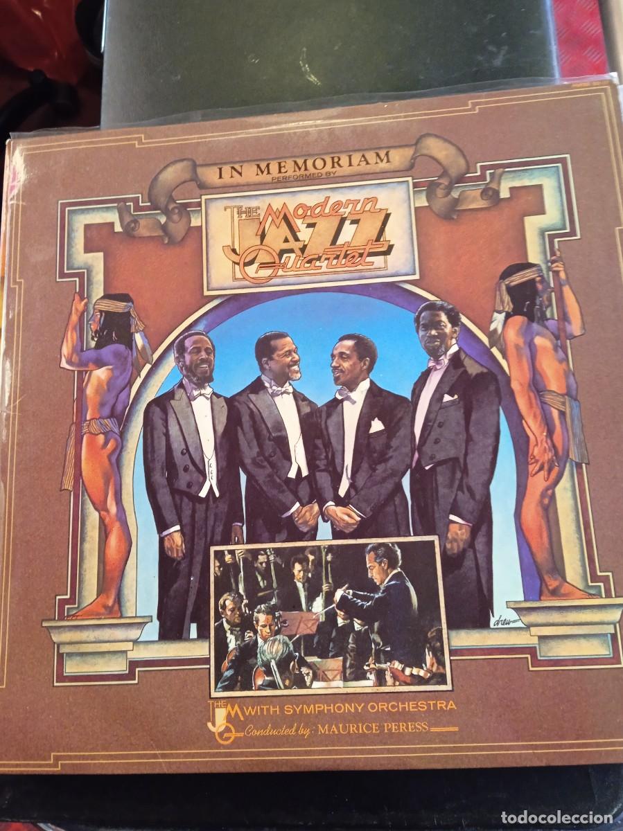 Discos de vinilo: THE MODERN JAZZ QUARTET- IN MEMORIAM LP - Foto 1