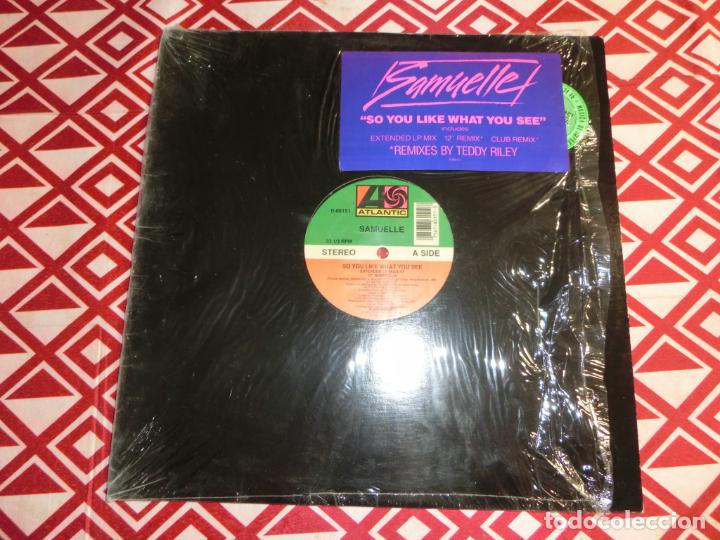 Discos de vinilo: SAMUELLE - SO YOU LIKE WHAT YOU SEE - Foto 1