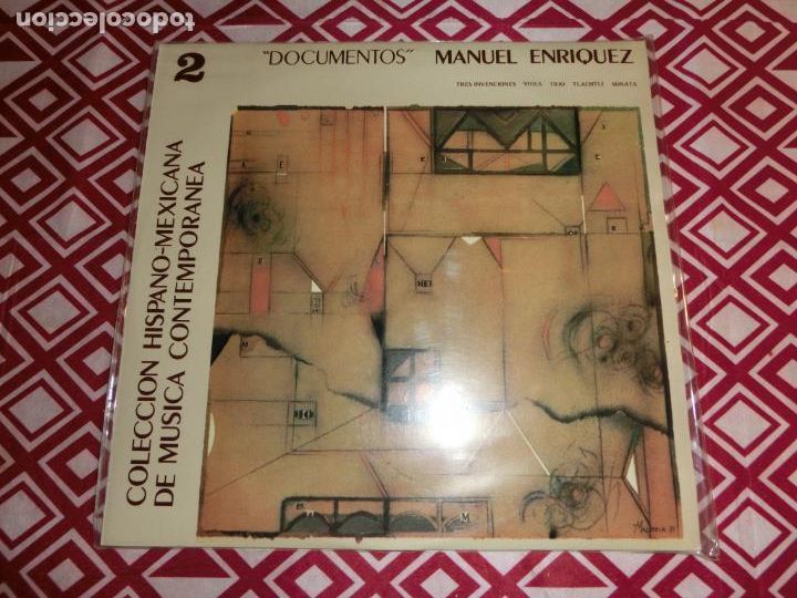 Discos de vinilo: Manuel Enr&iacute;quez &ndash; Documentos (MEXICO 1984) - Foto 1