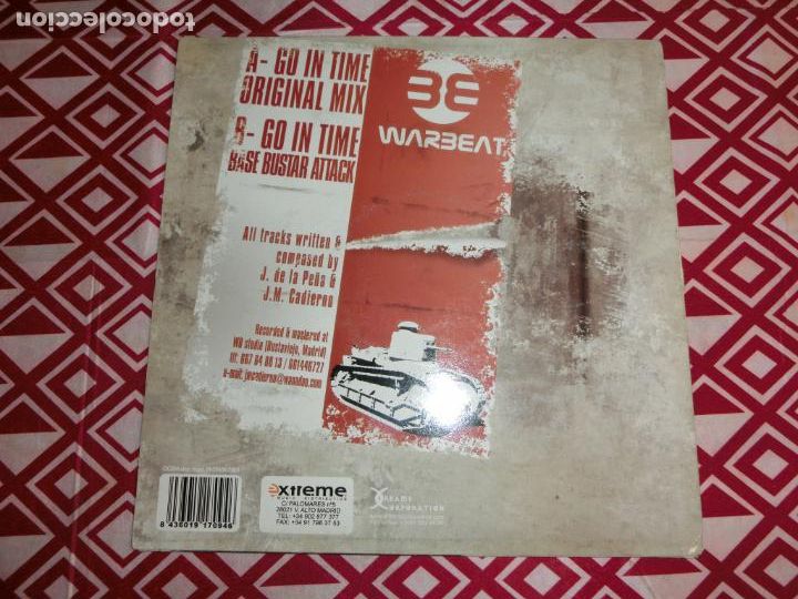 Discos de vinilo: WARBEAT - GO IN TIME - Foto 2