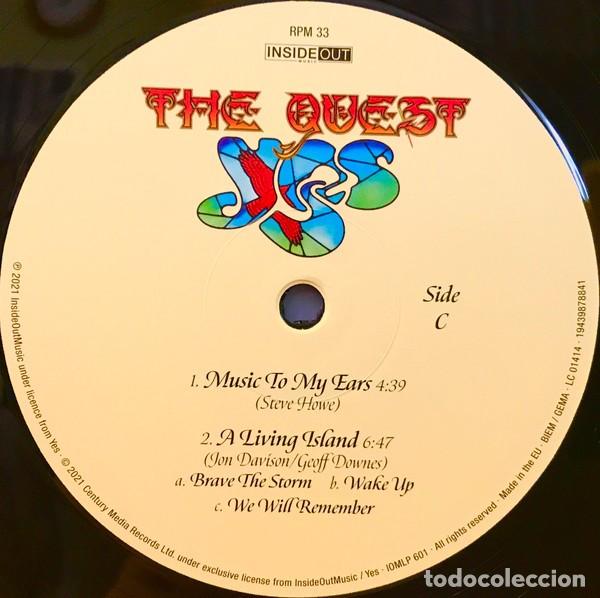 Discos de vinilo: YES * 2LP Vinilo + 2 CD * THE QUEST * Gatefold * Precintado!! - Foto 5