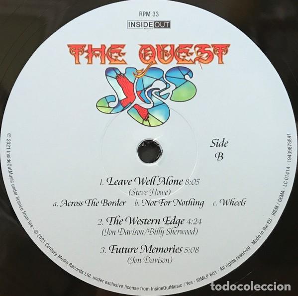 Discos de vinilo: YES * 2LP Vinilo + 2 CD * THE QUEST * Gatefold * Precintado!! - Foto 7