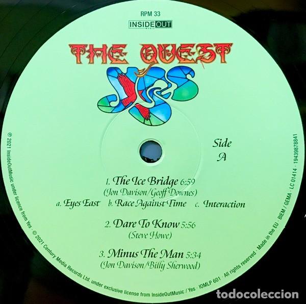 Discos de vinilo: YES * 2LP Vinilo + 2 CD * THE QUEST * Gatefold * Precintado!! - Foto 8