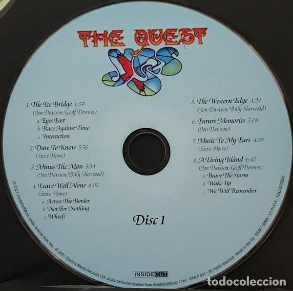 Discos de vinilo: YES * 2LP Vinilo + 2 CD * THE QUEST * Gatefold * Precintado!! - Foto 12