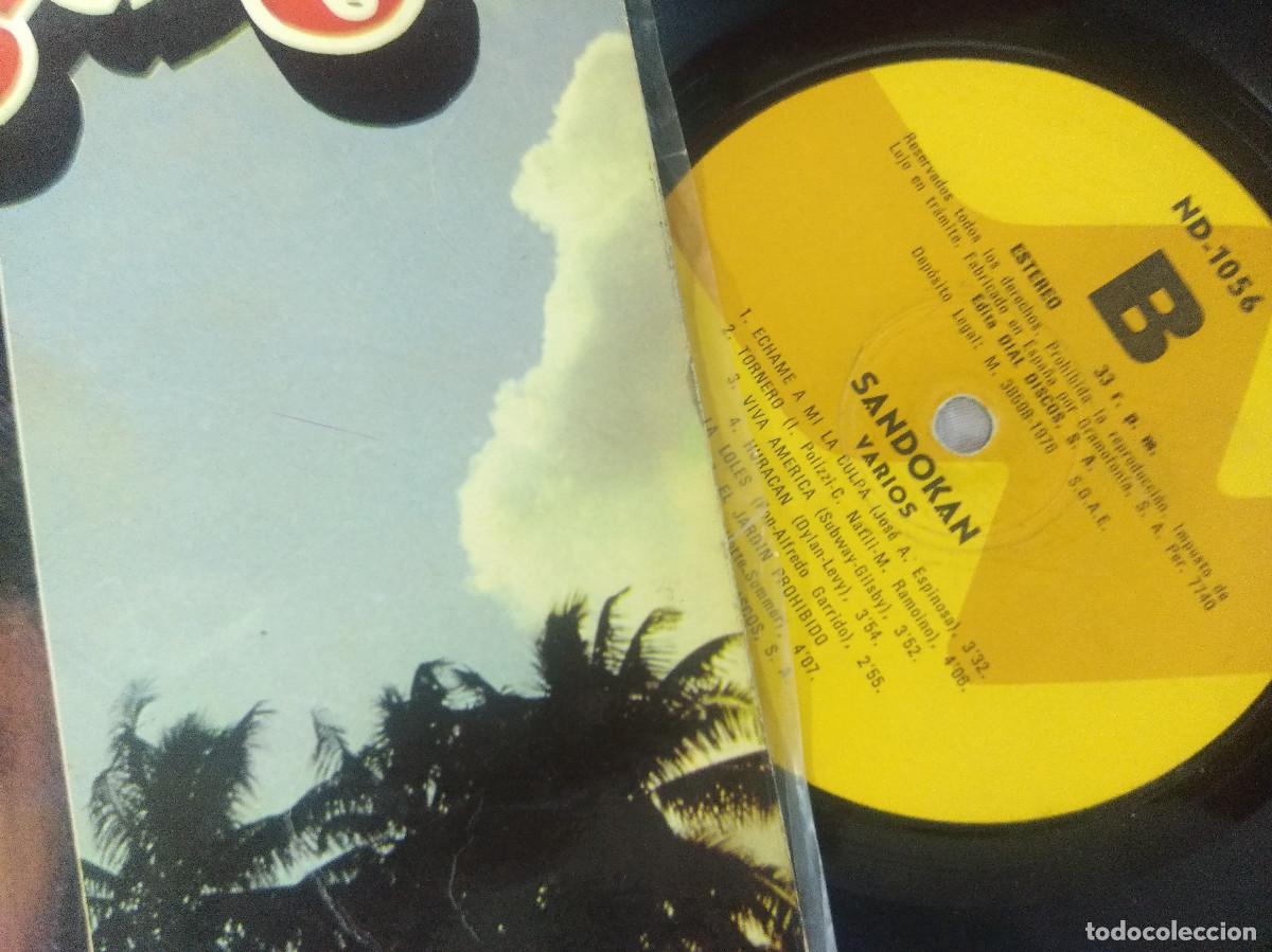 Discos de vinilo: SANDOKAN/VARIOS/VINILO. - Foto 2