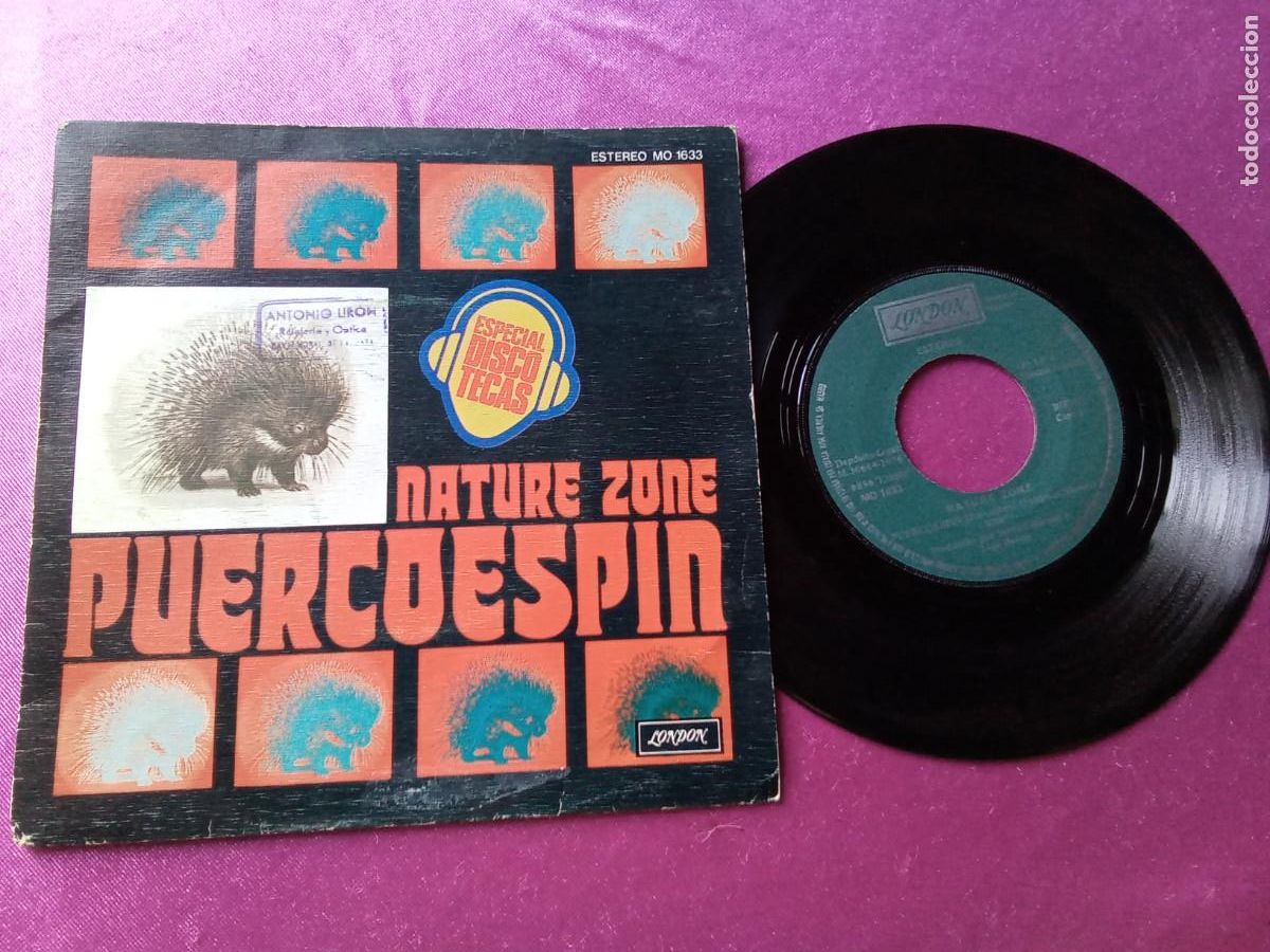 Disques de vinyle: NATURE ZONE PUERCOESPIN. EP L MA 25C2