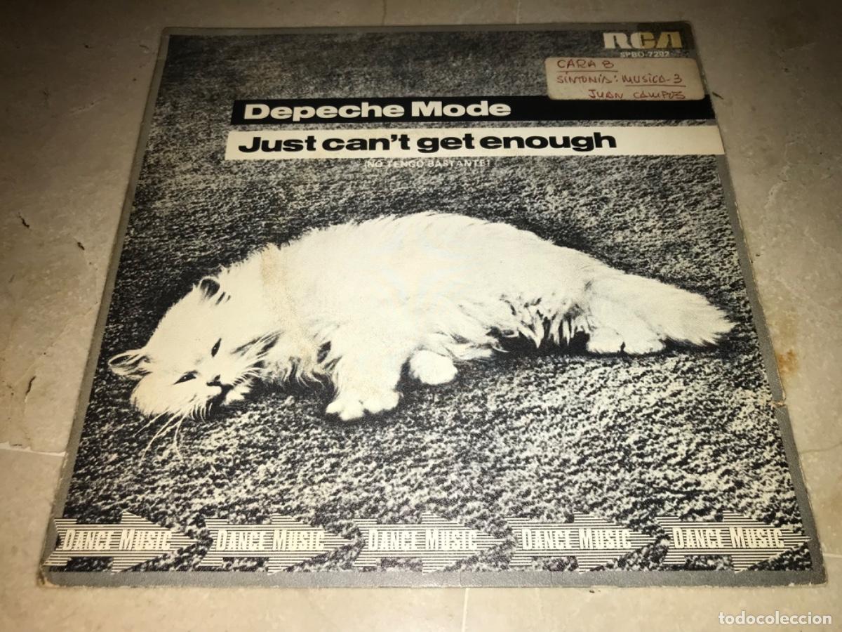 Discos de vinilo: DEPECHE MODE-JUST CAN&acute;T GET ENOUGHT-ORIGINAL ESPA&Ntilde;OL 1981