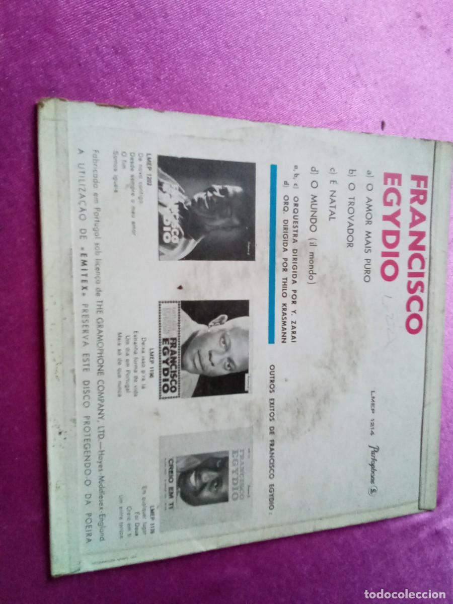 Discos de vinilo: FRANCISCO EDYGIO E NATAL EP L MA 25C2 - Foto 3