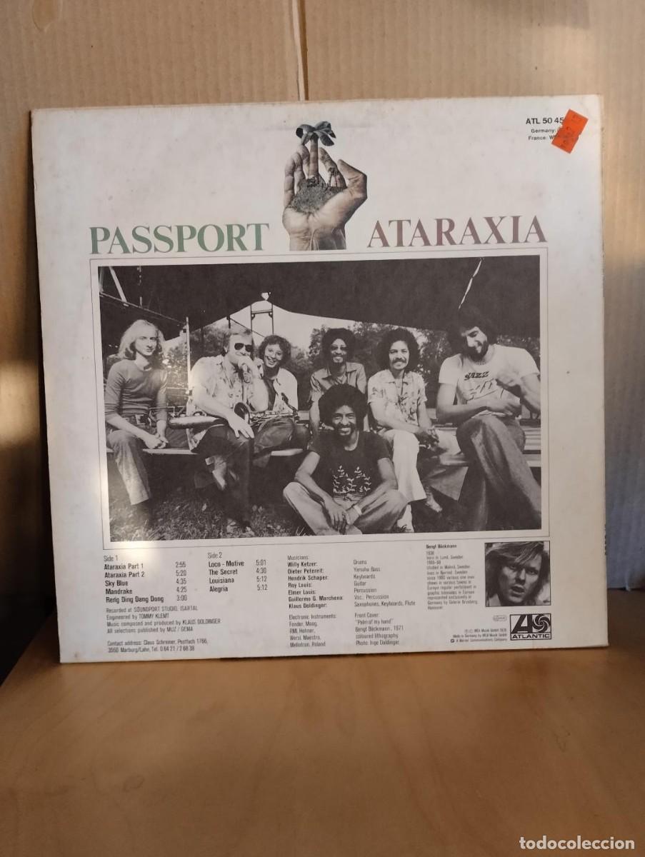 Discos de vinilo: PASSPORT ---- ATARAXIA - Foto 2