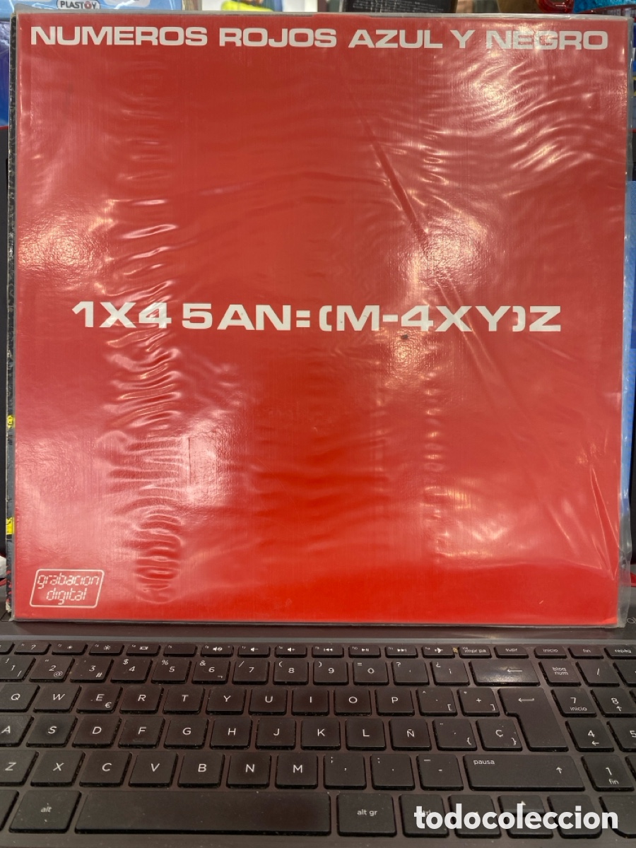 Discos de vinilo: AZUL Y NEGRO - NUMEROS ROJOS MAXI SINGLE - Foto 1