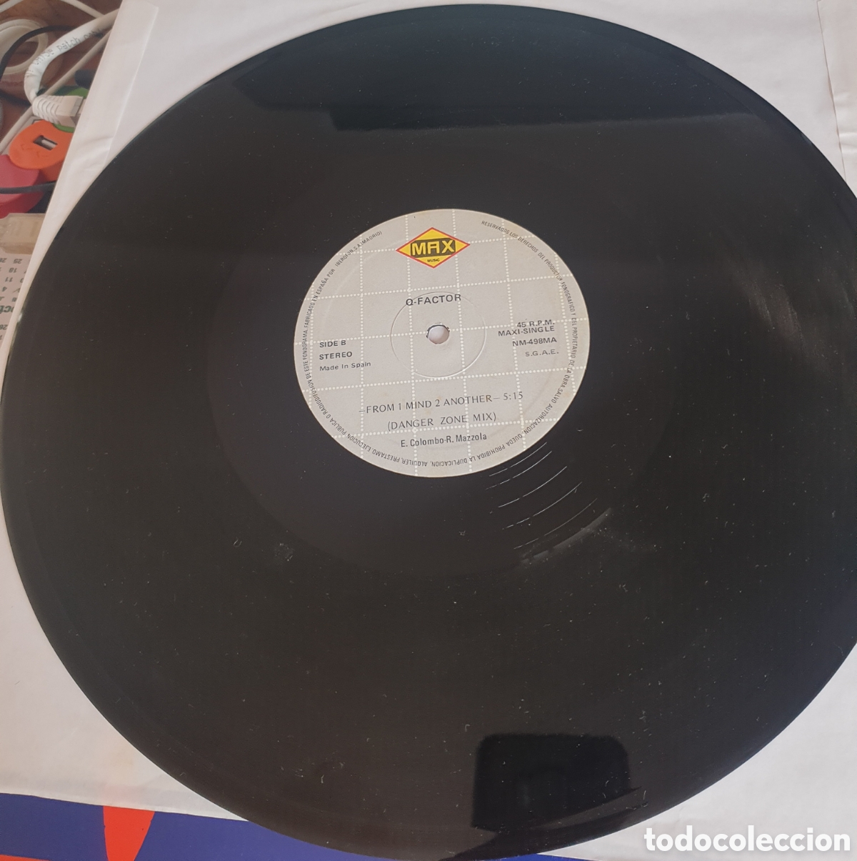 Discos de vinilo: Q-FACTOR - FROM 1 MIND 2 ANOTHER - Foto 2