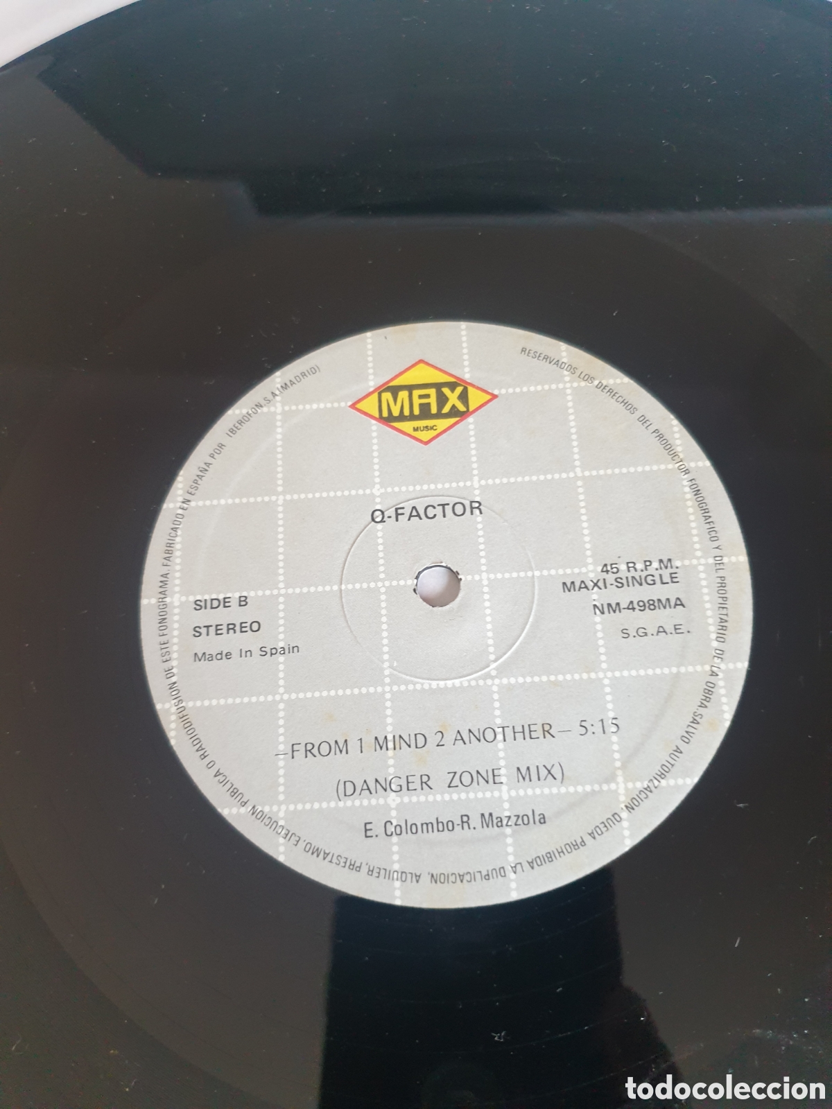 Discos de vinilo: Q-FACTOR - FROM 1 MIND 2 ANOTHER - Foto 3