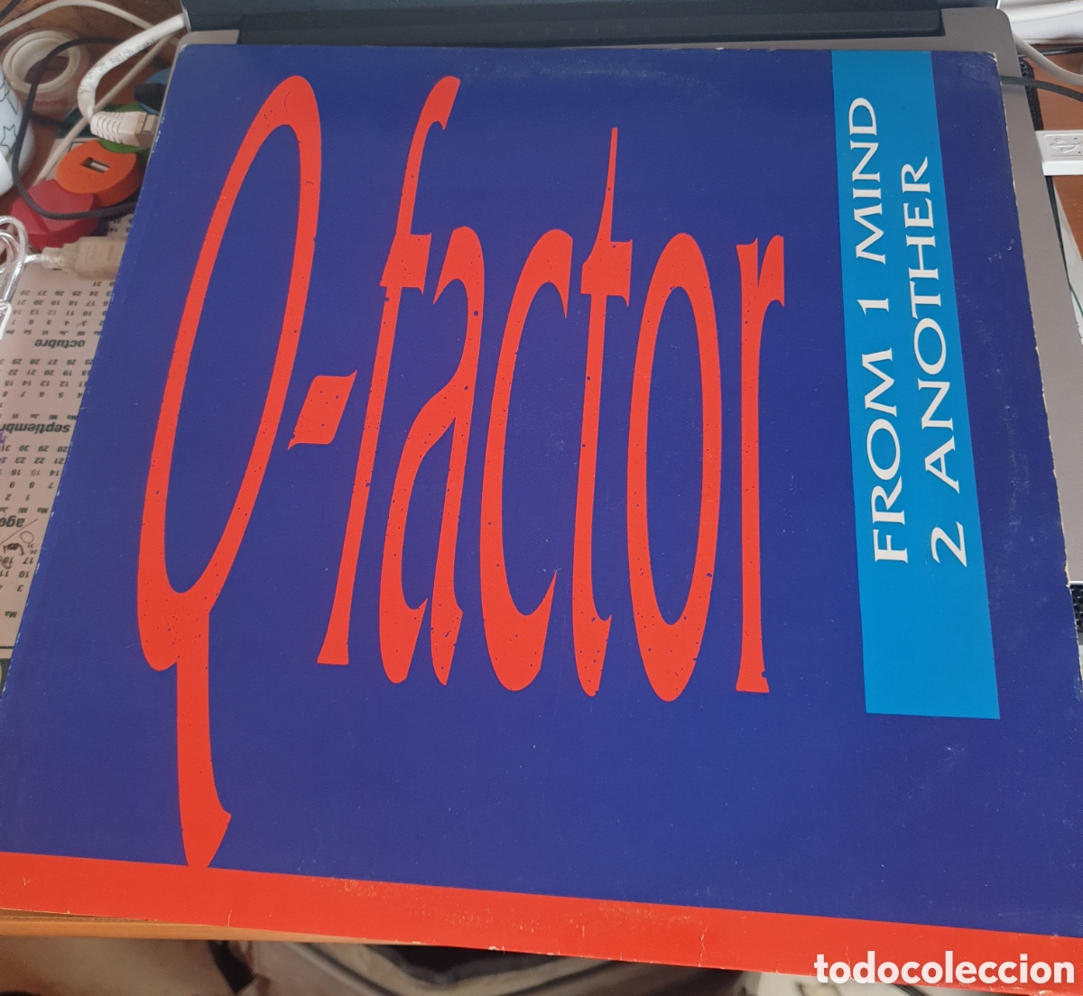 Discos de vinilo: Q-FACTOR - FROM 1 MIND 2 ANOTHER - Foto 1